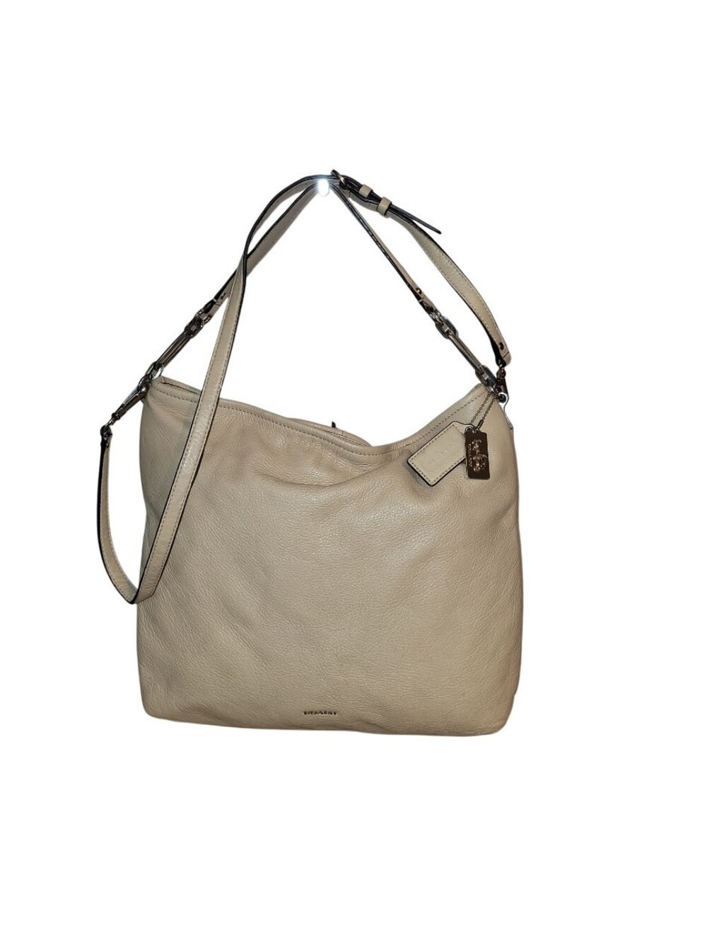 Coach Madison Pebble Leather Hobo Satchel / Shoulder Bag